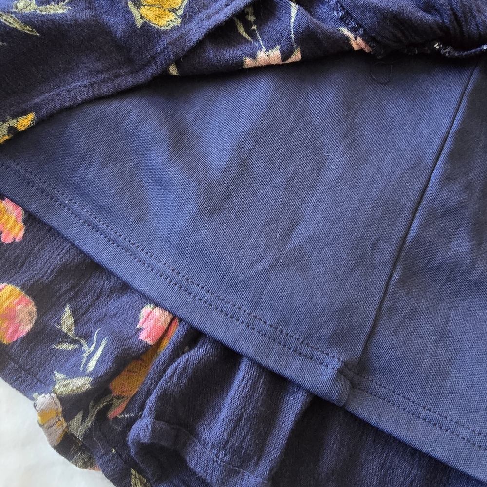 Old Navy Floral Casual Dress (Navy & Pink) - Picture 4 of 6